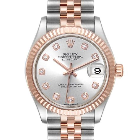 rolex datejust 31 rosa si ferma spesso